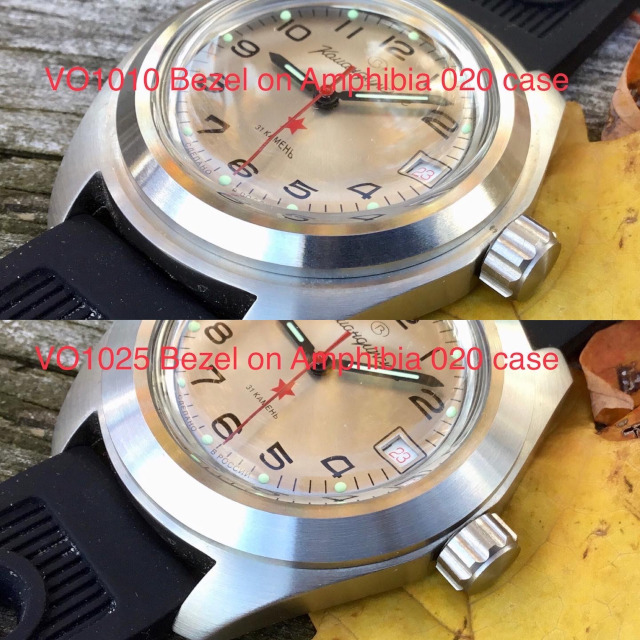 VO1025 and VO1010 on 020 case